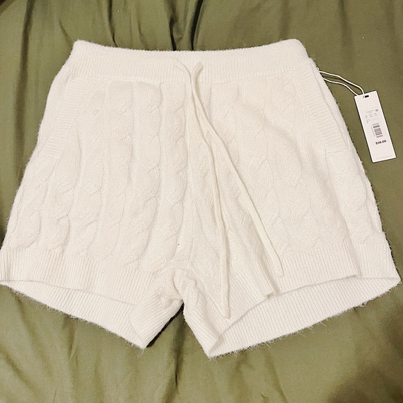 Pants - EVERY white sweater shorts
